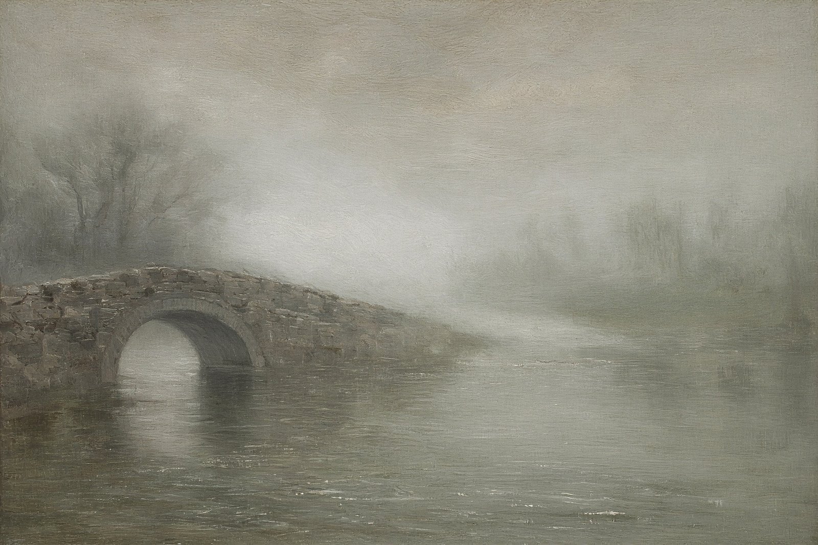 Bridge in Weather by Hester Quinn